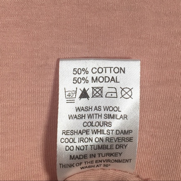 💰 5/25$ ♻️ ASOS Size 8 Peach Top - Picture 3 of 5